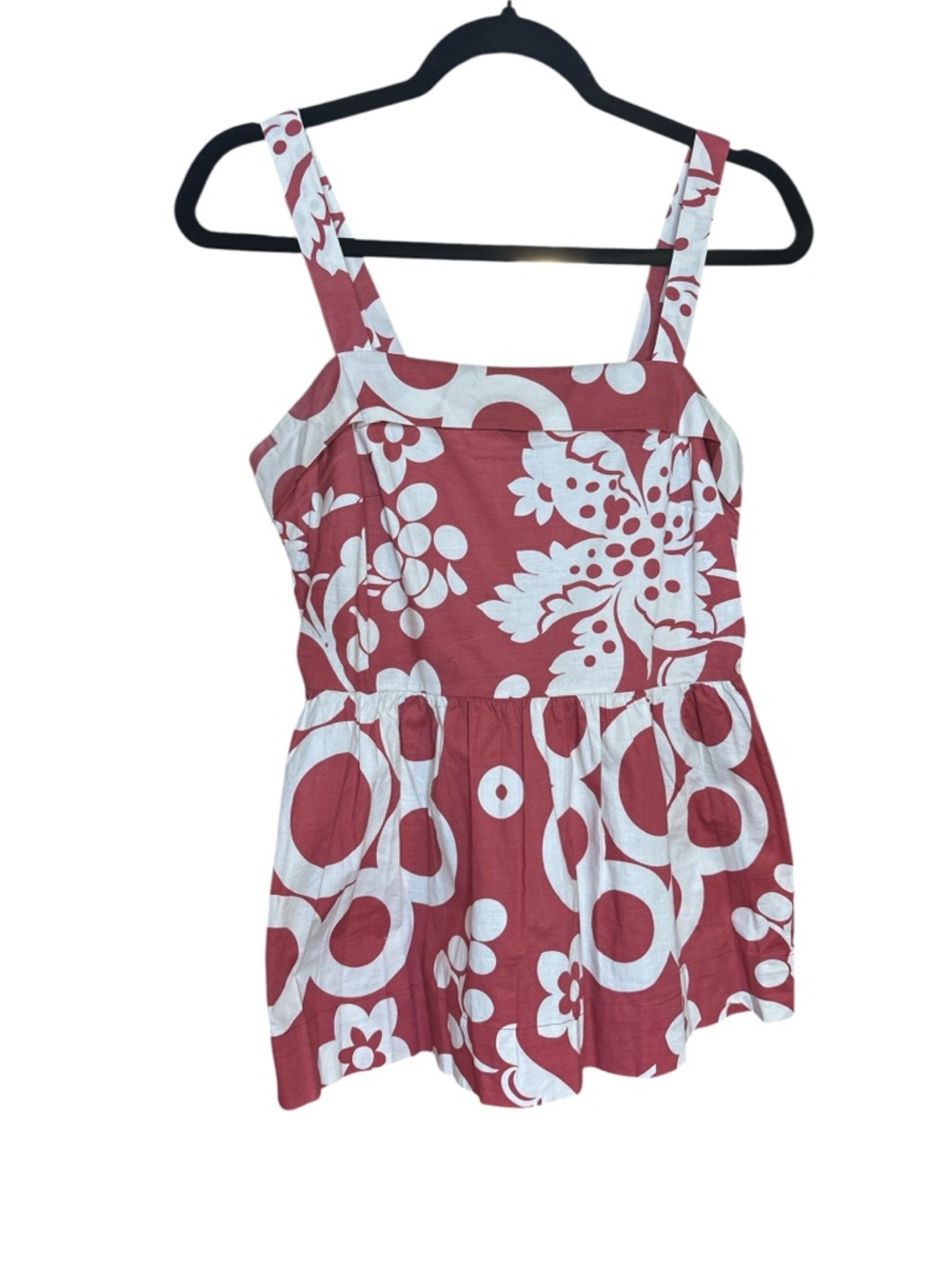 Floral Mix Print Tank Top in Rose White - Brand